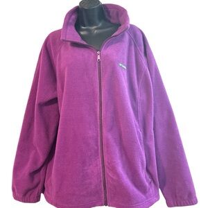 Columbia | Plus Size | Purple Fleece Jacket